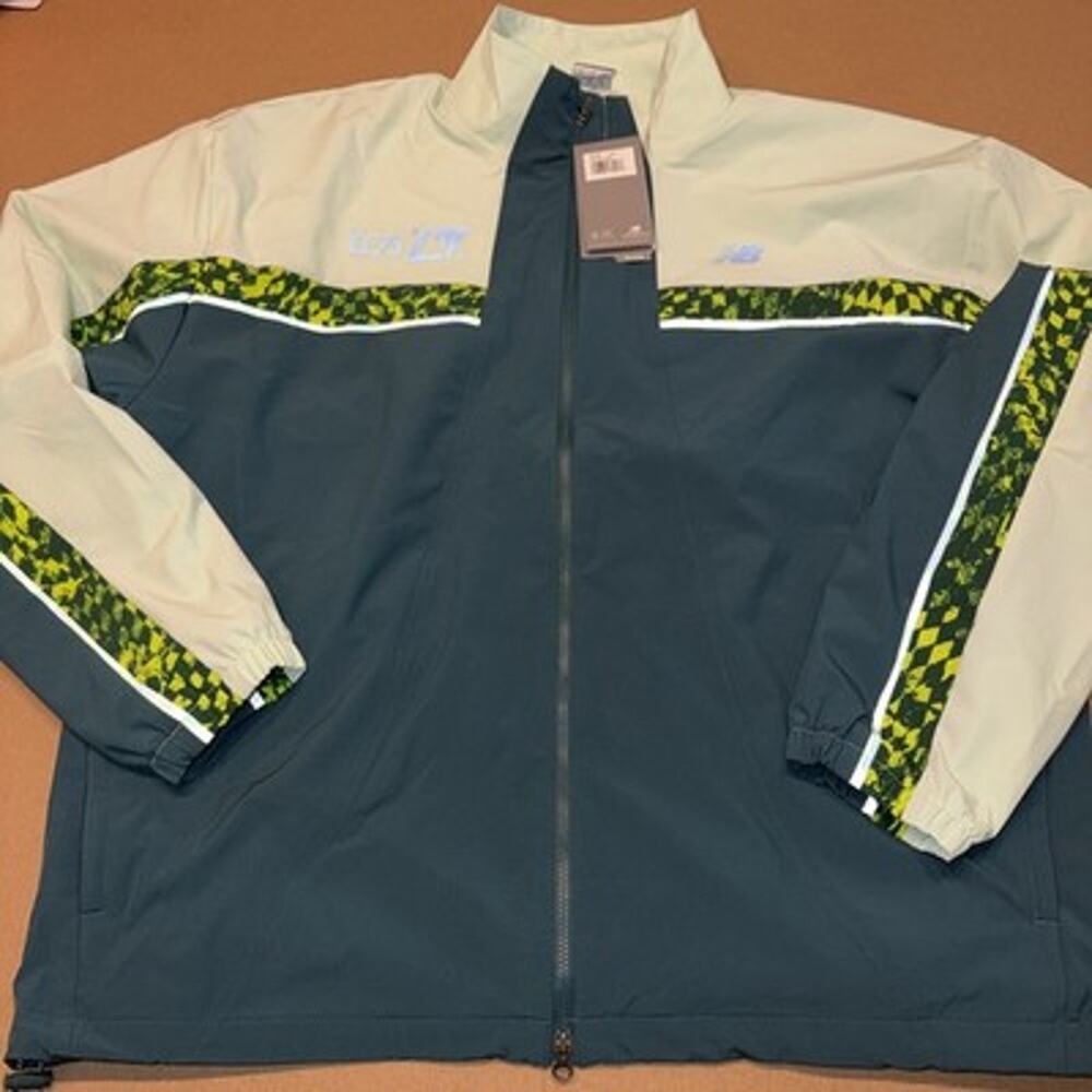 New Balance London Marathon Jacket Mens Large Windbreaker Water Defy TCS 2026